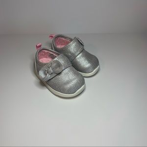 Carters Silver Shoes
